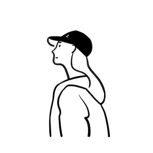 手绘简笔画头像头像