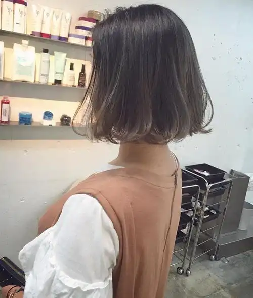 头发到脖子怎么弄好看,短发图片,发型图片