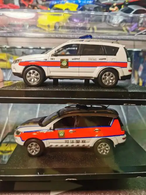 澳门司法警车新旧款加水贴完成