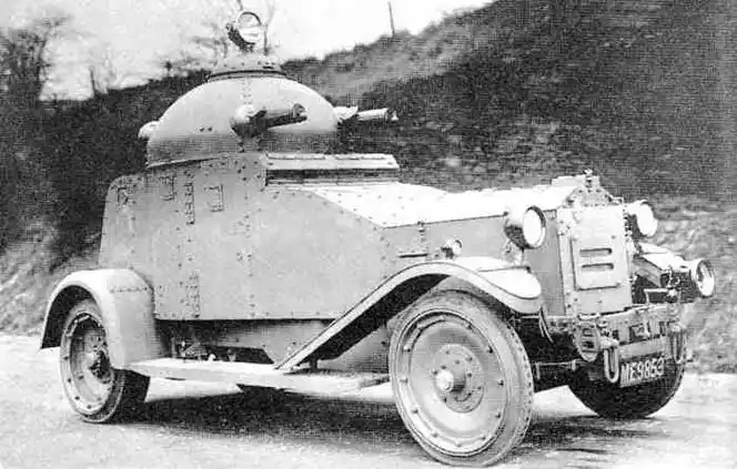 二战日本type 87 crossley(克罗斯利)装甲车辆
