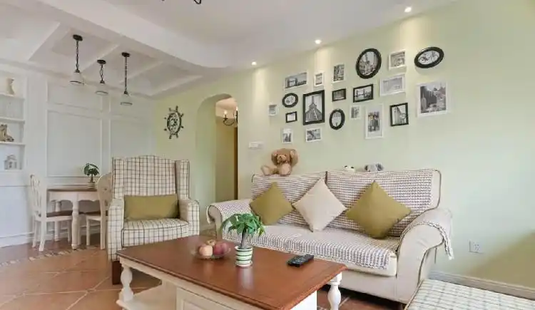 90平简美田园 两室改温馨三室