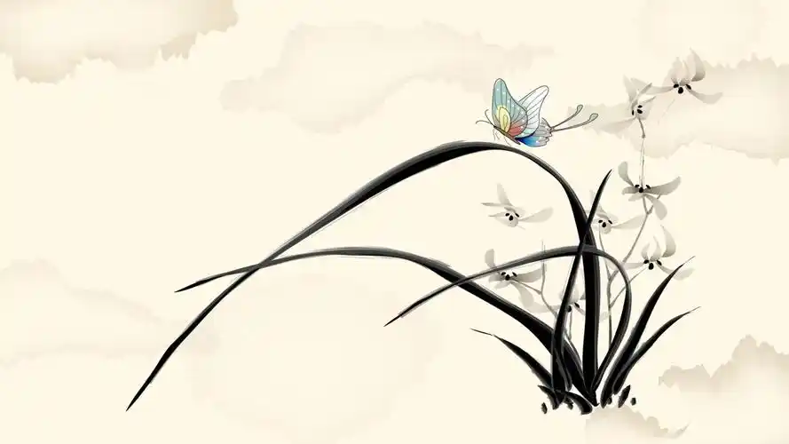 唯美中国风水墨画桌面壁纸