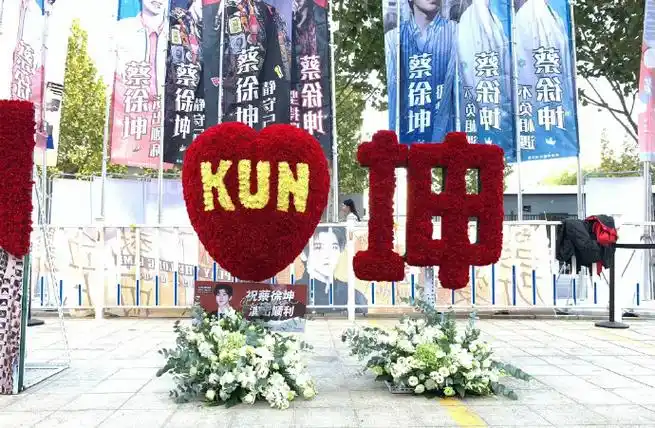 蔡徐坤金海名场面#蔡徐坤浪漫有趣的粉丝应援名场面,kun和ikun 舷下