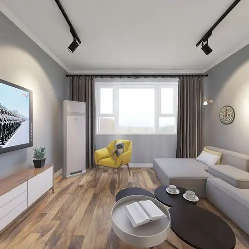 现代风格两室两厅装修设计效果图