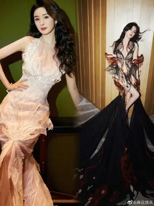 杨幂angelababy双生姐妹花##angelababy杨幂黑白双生花