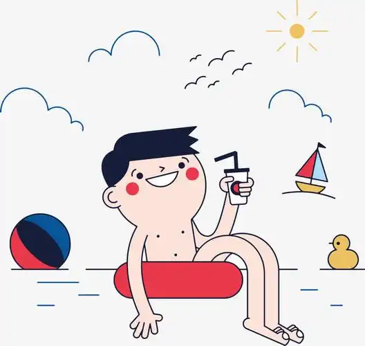 海游泳夏天自由泳新鲜卫生