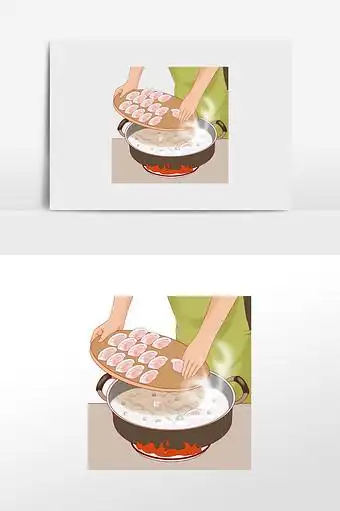 冬至包饺子煮饺子流程