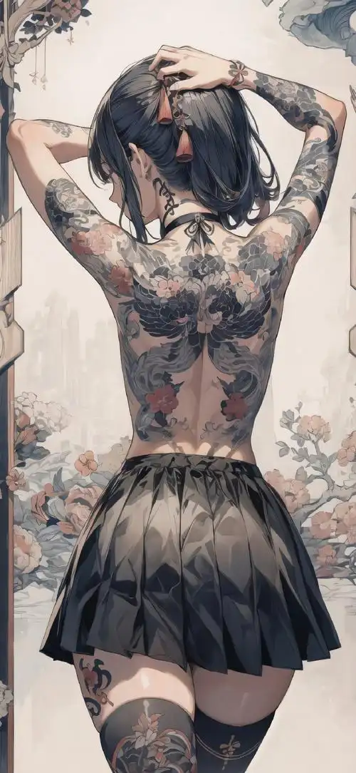 酷酷的动漫女生壁纸#壁纸