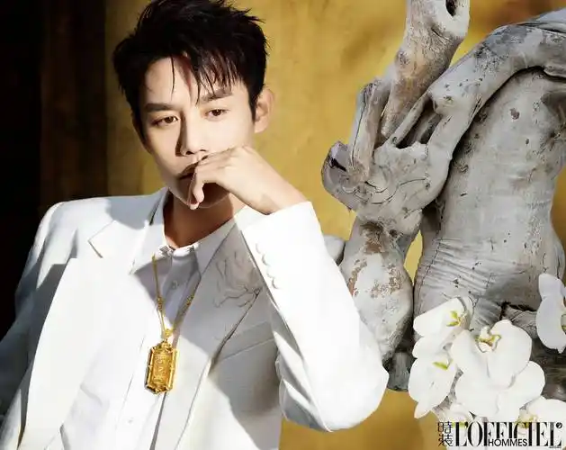 王凯再登时装男士封面帅气优雅展现独特魅力