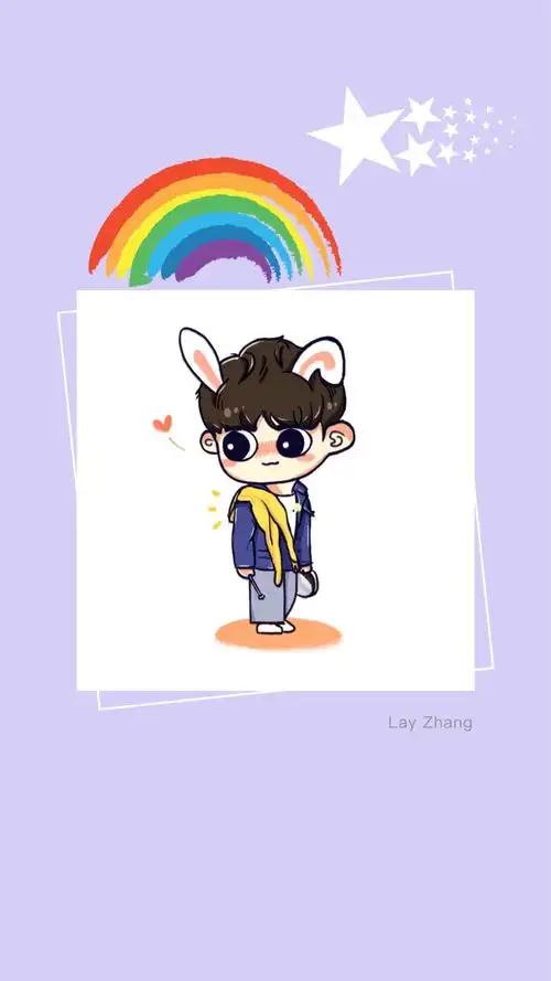 张艺兴壁纸 卡通