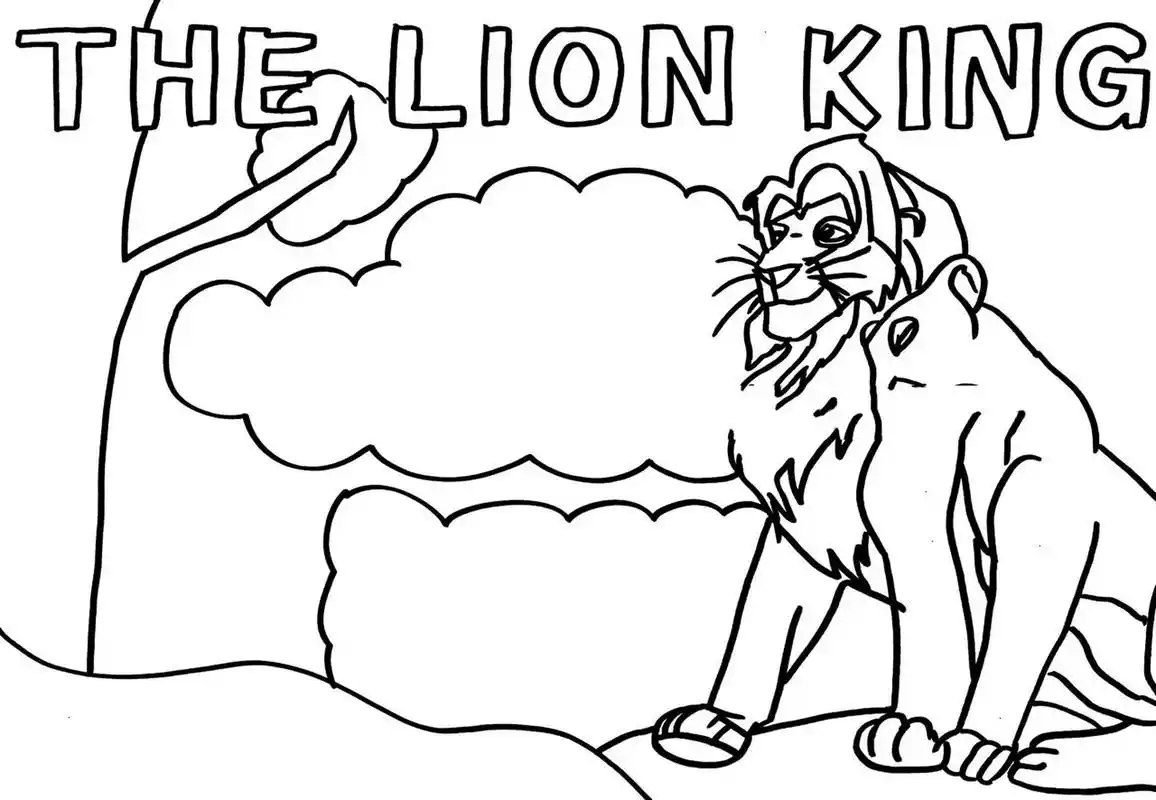 【手抄报】英语手抄报 英语电影海报 狮子王