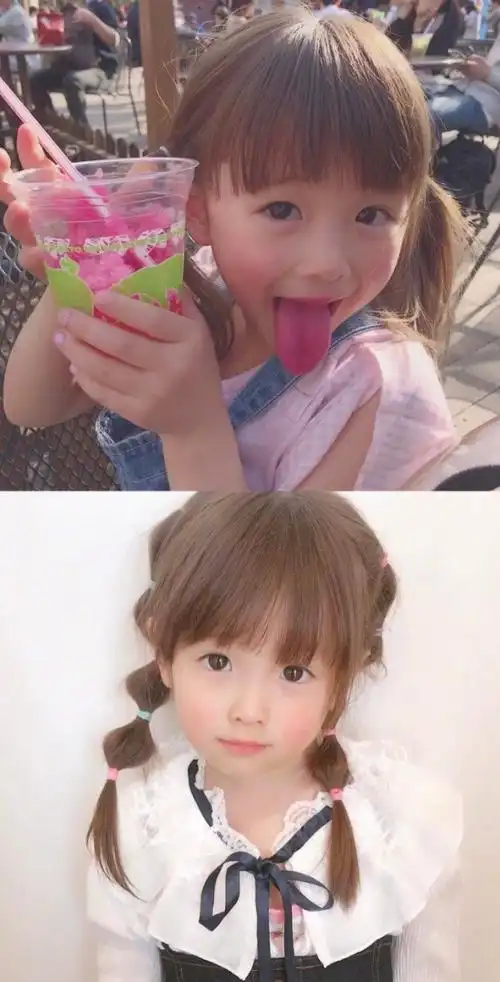 不要再为女儿扎羊角辫了可爱软萌的小女孩发型绑扎方法大全