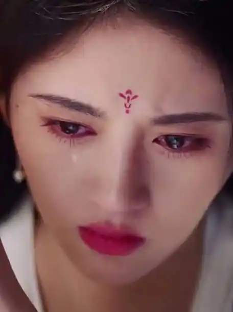 鞠婧祎一滴泪哭戏