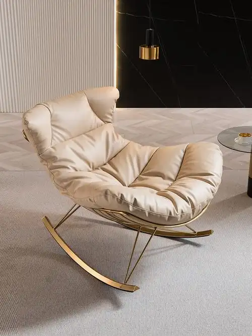 阳台懒人椅 欧式_高档欧式阳台懒人摇椅小户型躺椅家用摇摇椅客厅休闲