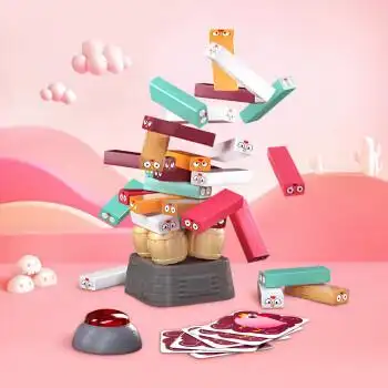 拆弹专家叠叠乐积木层层叠高抽抽乐儿童玩具专注力桌游 拆弹专家豪华