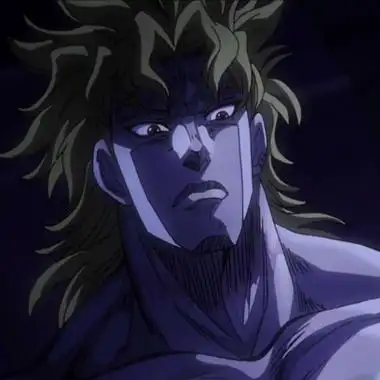jojo的奇妙冒险迪奥dio世界自截头像