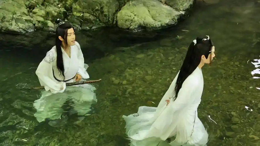 陈情令拍摄花絮,肖战王一博50-热播剧剧本