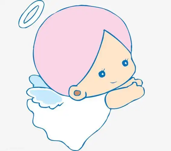 可爱小天使免抠素材免费下载_觅元素51yuansu.com