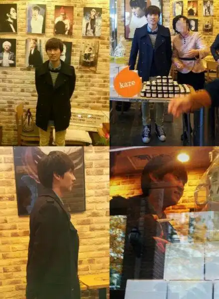 sj银赫与iu亲密照曝光后首露面 神色憔悴