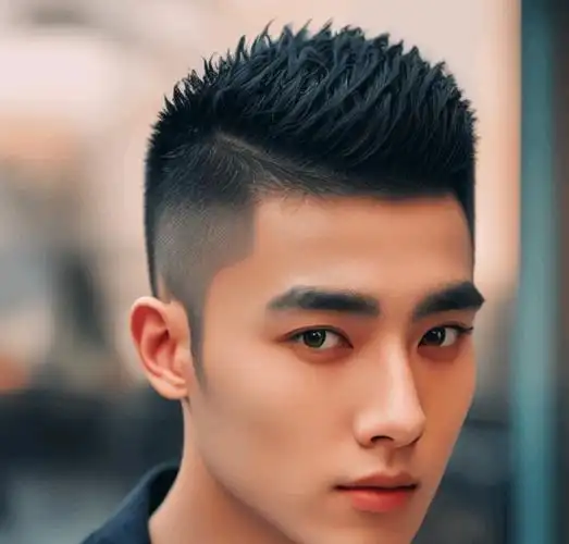 男发剪来剪去,最帅还是两侧铲短,精神时尚真有型_发型_显得_头发