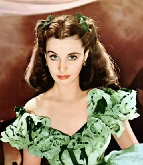 已故女星费雯丽1939年演出经典名片《乱世佳人》的富家千金郝思嘉