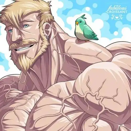 这一组肌肉爆炸的漫画,太无敌了!