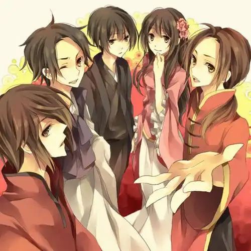 " 黑塔利亚 亚洲组