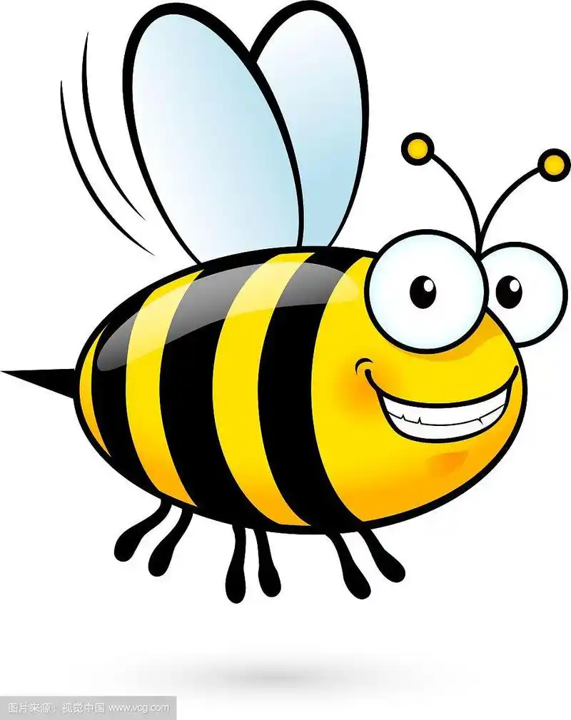 卡通蜜蜂