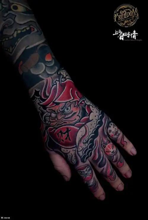手部老传统纹身图案大全 - 纹身大咖