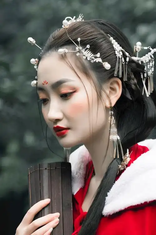 古风|这个冬季,红衣汉服美醉了