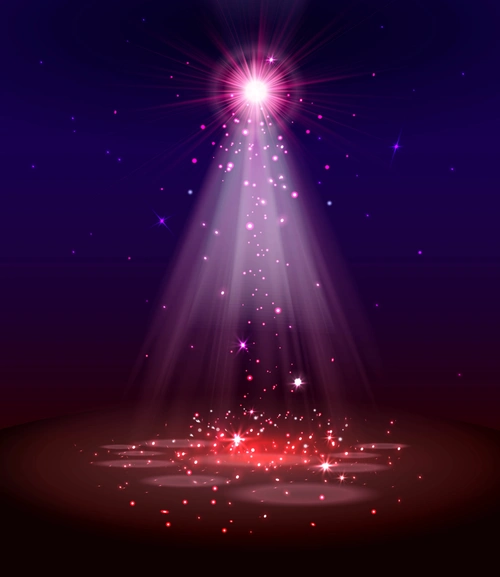 彩色舞台灯光光效背景素材