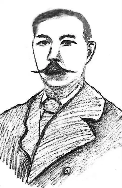 福尔摩斯肖像简笔画