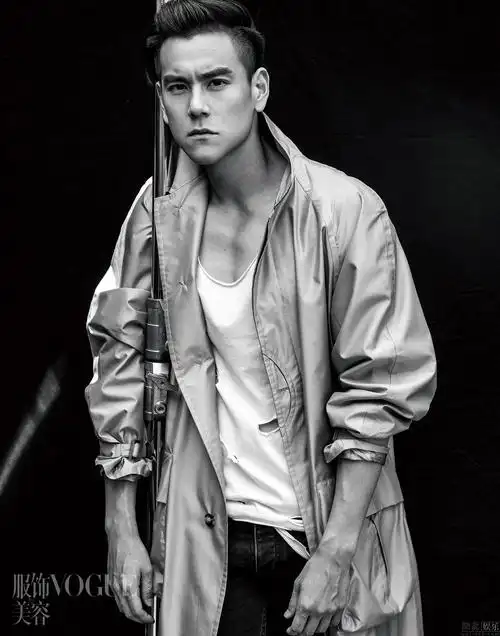彭于晏2016年度黑白时尚杂志赏