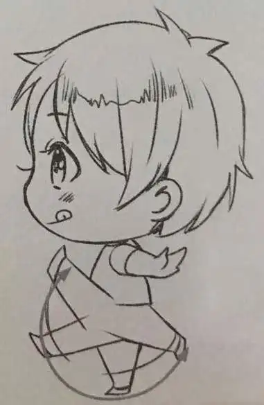 这样画出的q版人物,就是比别人的萌!