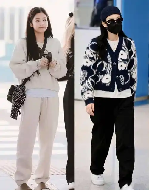 金珍妮很时尚,衣服俏皮又高挑,简直就是小人物的典范