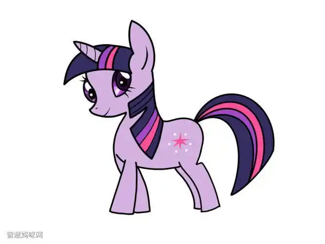 闪耀盔甲和紫悦简笔画