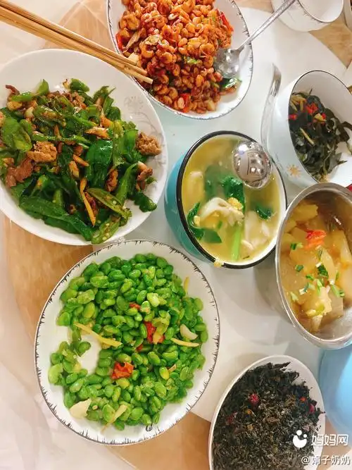 day6   给儿媳妇做的孕期家常菜 ▲炒河虾 ▲辣椒炒肉 ▲炒冬瓜 ▲炒