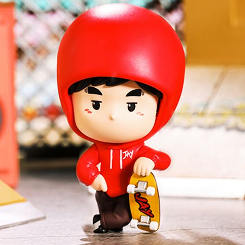 满99包邮现货泡泡玛特正版周同学周游记系列盲盒整套周杰伦周边