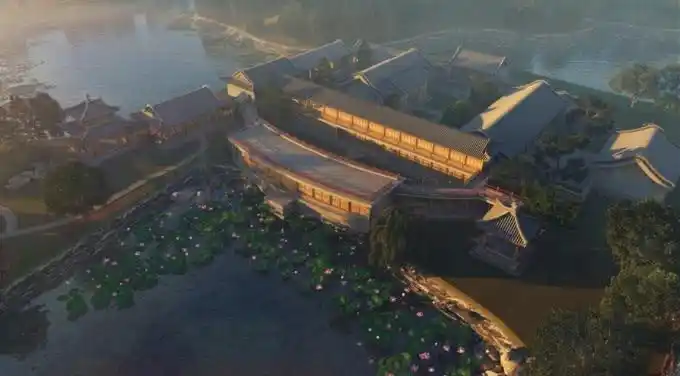 圆明园复原图:看看被英法联军毁掉的万园之园多么宏伟