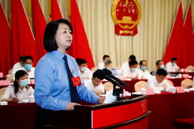 聚焦两会达州市通川区人民检察院检察长熊瑛作工作报告