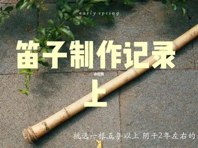 笛子制作记录上