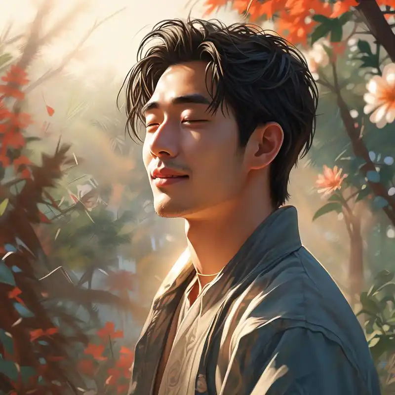 阳光笑容治愈系男生真人头像9896