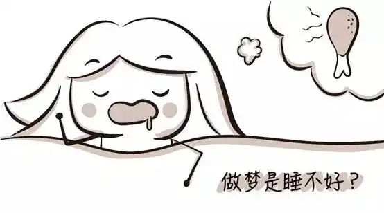 做梦代表睡得不好?