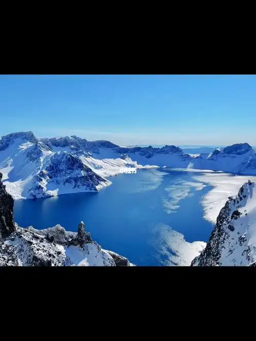 冰封半载,天池终开,青铜门启,盼起灵归,约见长白#长白山  #盗墓笔记