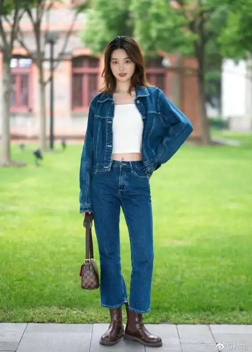 牛仔裤可以怎么搭配?