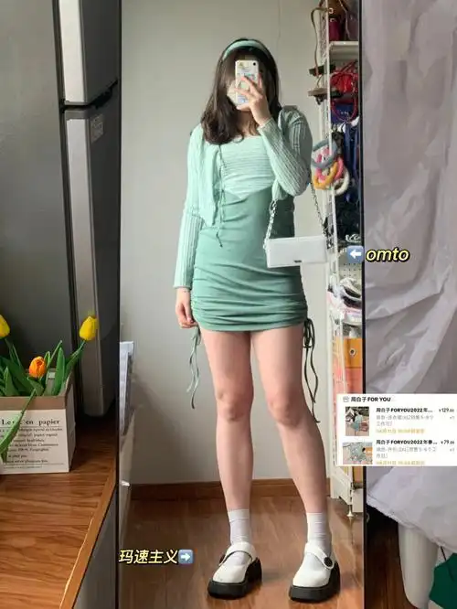 170140斤微胖女生一周穿搭不重样