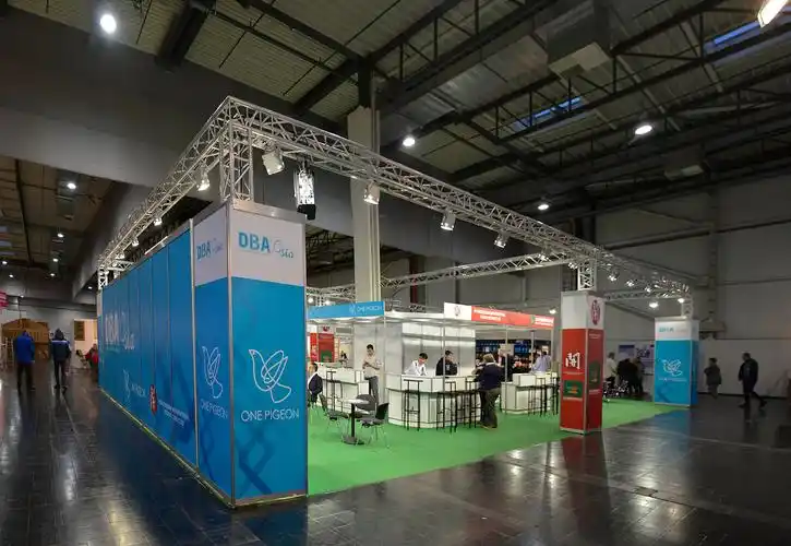 会展展位设计稿及其效果图