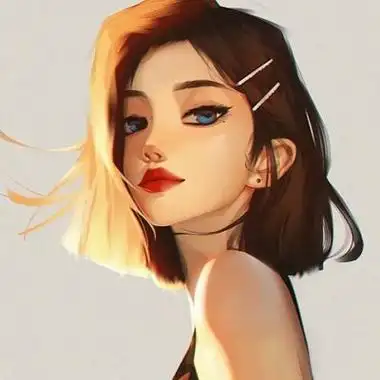 头像个性简约高冷女动漫