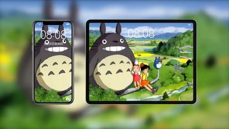 【动漫壁纸】可爱的龙猫