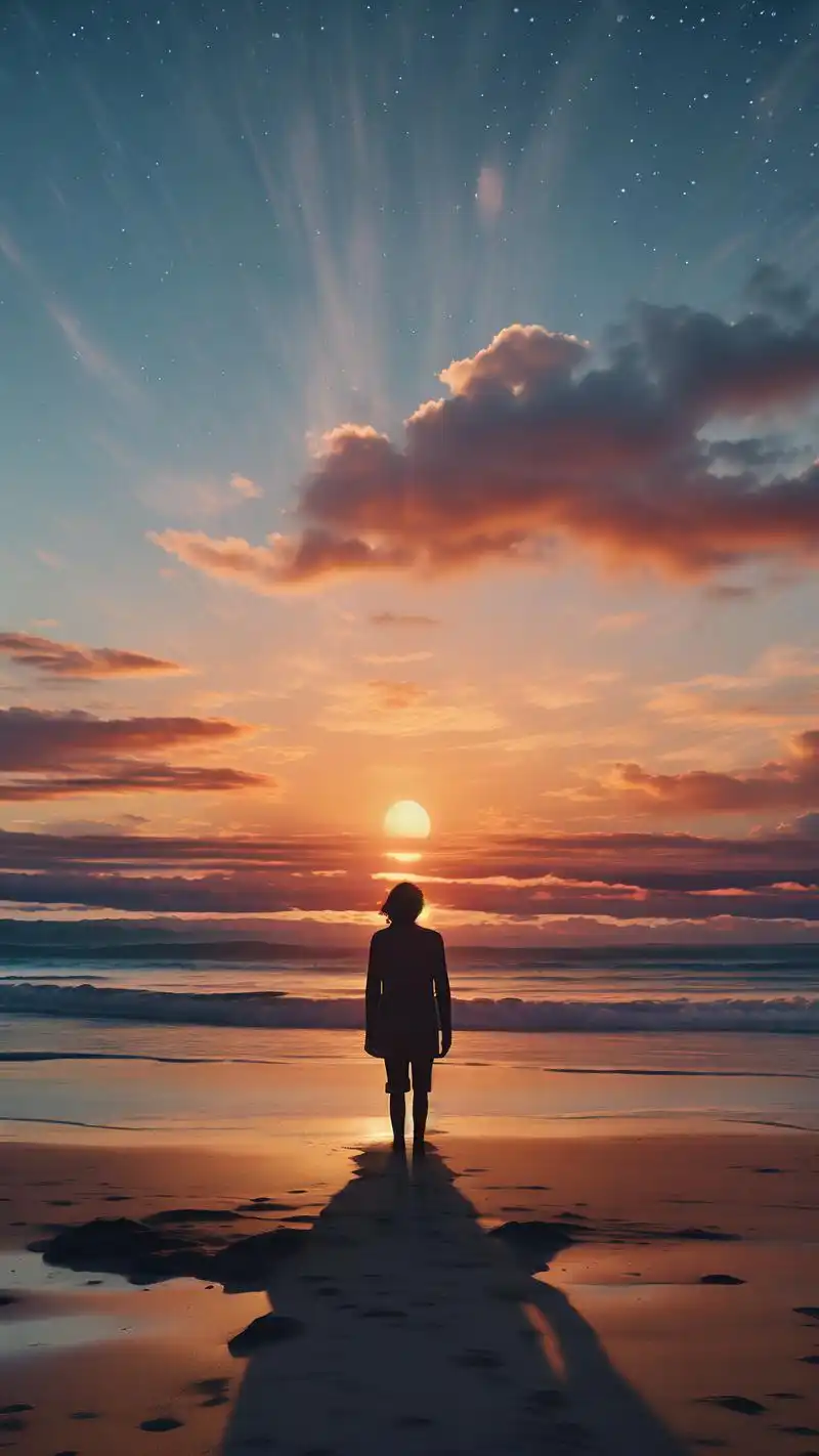 92伤感背影壁纸,触动你内心深处的柔情90